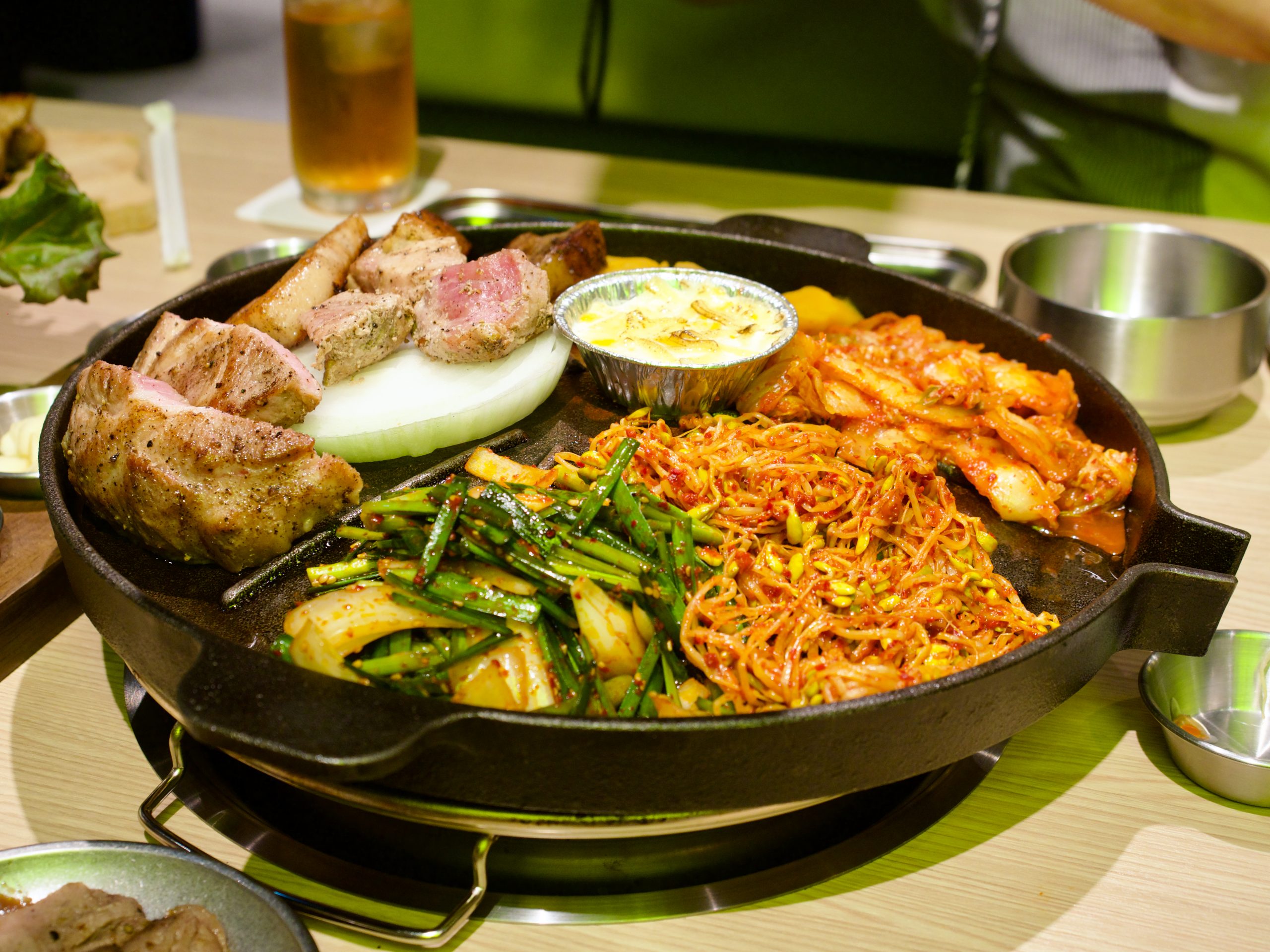 兩人份的燒肉套餐